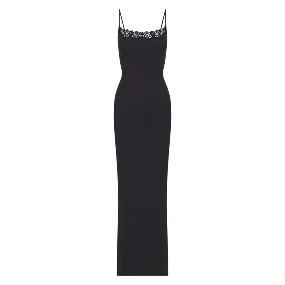 SKIMS Black Maxi Dress (NO TAG)